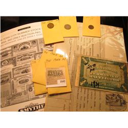 1642 _ Standard Separator Co. Invoice dated 7/28/13; (3) Invoices from 1905-06 "White-Manufacturing 