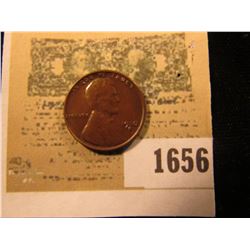 1656 _ 1930 S Lincoln Cent, Brown uncirculated.