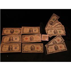 1668 _ (8) Two Dollar Series 1976 Federal Reserve Notes, all grading EF to Crisp Uncirculated; Pair 