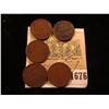 Image 2 : 1676 _ (2) 1915 D VF, 15 S Fine, & (2) 16 S EF Lincoln Cents.
