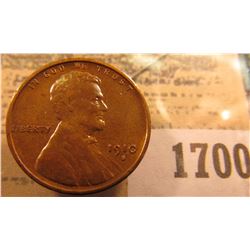 1700 _ 1910 S Lincoln Cent, Very Fine.