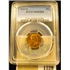 Image 1 : 1729 _ 1944 S Lincoln Cent, PCGS slabbed MS65RD