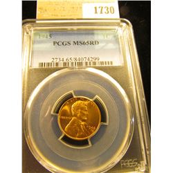 1730 _ 1945 P Lincoln Cent, PCGS slabbed MS65RD
