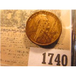 1740 _ 1914 S Lincoln Cent, VF.
