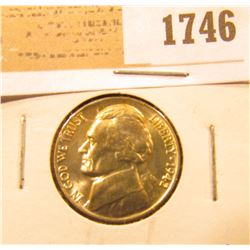 1746 _ 1942 P Blazing Beauty World War II Silver Jefferson Nickel.