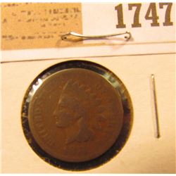 1747 _ 1874 U.S. Indian Head Cent.