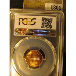 1801 _ 1960 P Large Date Lincoln Cent, PCGS slabbed MS65RD.
