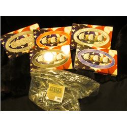 1843 _ 2004 Denver Edition, Philadelphia Edition, San Francisco Mint Clad Proof Set, Platinum Editio