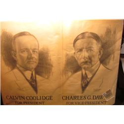 1891 _  "Calvin Coolidge For President Charles G. Dawes  For Vice-President" & 1936 Campaign Poster 