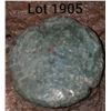 Image 1 : 1905 _ An interesting Greek Coin which may date to the Classical Period, as early as 300 B.C. Depict