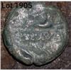 Image 2 : 1905 _ An interesting Greek Coin which may date to the Classical Period, as early as 300 B.C. Depict