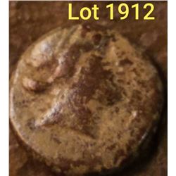 1912 _ KYME in AEOLIS 250BC Amazon Horse pulling Chariot,Ancient Greek Coin