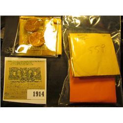 1914 _ (4) 1952D, (2) 53D, 55P, D, 57D, (6) 64D, & (9) 67P Brilliant Uncirculated Lincoln Cents.