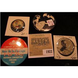 1922 _ "July 12, 1939 Golden Jubilee of RT. Rev. Msgr.E.A. Bouska, P.R./Tabor So. Dak." (valued by D