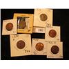 Image 1 : 1927 _ 1909 P EF, 31D VF, 37P VG, 37S AU, 47S BU, 53P BU, & 55D AU Lincoln Head Cents.