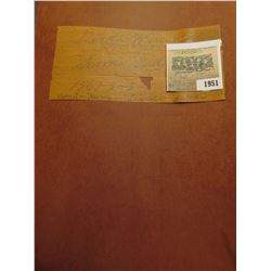 1951 _ Large Binder full of Lincoln, Mercury Service Bulletins from 1961, 62, 64, & 64. Doc had this