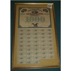1975 _ 1867 $1000 "United States of America Know All Men by these Presents that The State of Tenness