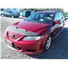 Image 1 : B6 -- 2005 MAZDA MAZDA 6, RED, 205 696KM.