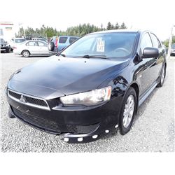 D4 -- 2011 Mitsubishi Lancer , Black , 159630  KM's