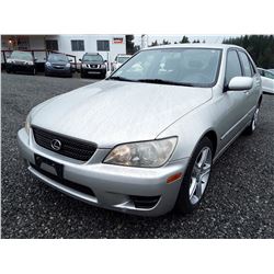 E2 --  2003 Lexus IS300 , Silver , 152318  KM's