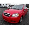 Image 1 : E4 -- 2007 Chevrolet Aveo , Red , 175746  KM's