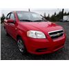 Image 2 : E4 -- 2007 Chevrolet Aveo , Red , 175746  KM's