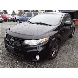 F5 -- 2012 Kia Forte EX , Black , 161846  KM's