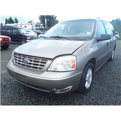 I5 -- 2004 Ford Freestar SE , Brown , 149090  KM's