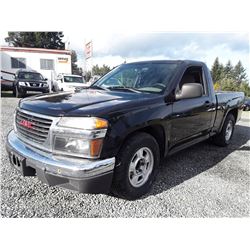 G1 --  2006 GMC Canyon , Black , 160130  KM's