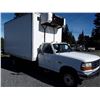 Image 2 : 0U -- 1997 FORD SD REEFER CUBE VAN, WHITE, 330231 KM'S