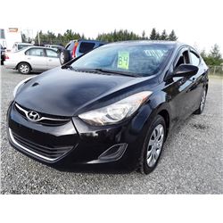 B4 --  2012 Hyundai Elantra , Black , 165558  KM's