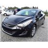 Image 1 : B4 --  2012 Hyundai Elantra , Black , 165558  KM's