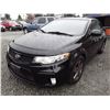 Image 1 : F5 -- 2012 Kia Forte EX , Black , 161846  KM's