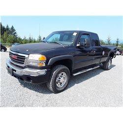 M3 -- 2006 GMC SIERRA EXT CAB, BLUE, 191,981 KMS