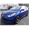 Image 1 : B2 --  2013 Hyundai Accent GLS , Blue , 128499  KM's