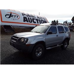 E2 -- 2002 NISSAN XTERRA XE SUV, GREY, 304,625 KMS