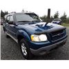 Image 2 : I4 --  2002 Ford Explorer Sport Trak , Blue , 227995  KM's