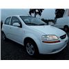 Image 2 : F1 --  2006 Chevrolet Aveo , White , 129166  KM's