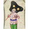 Image 3 : Chinese Qing Dynasty Boy with Fan Painting Framed