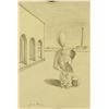 Image 1 : Attr. GIORGIO DE CHIRICO Italian 1888-1978 Pencil