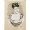 Image 1 : Attr. EDOUARD MANET French 1832-1883 Gouache