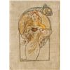 Image 1 : Attr. ALPHONSE MUCHA Czech 1860-1939 Oil