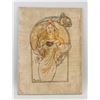 Image 2 : Attr. ALPHONSE MUCHA Czech 1860-1939 Oil