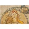 Image 3 : Attr. ALPHONSE MUCHA Czech 1860-1939 Oil