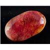 Image 1 : Chinese Red Agate Carved Pendant