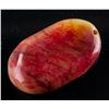 Image 2 : Chinese Red Agate Carved Pendant