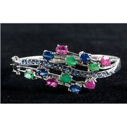 7.50ct Multi-Gem Bangle CRV $1950