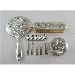 8 PC Chinese Silver Wedding Gift Set with Hall MK
