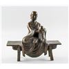 Image 1 : Chinese Bronze Cast Lohan Statue