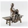 Image 2 : Chinese Bronze Cast Lohan Statue